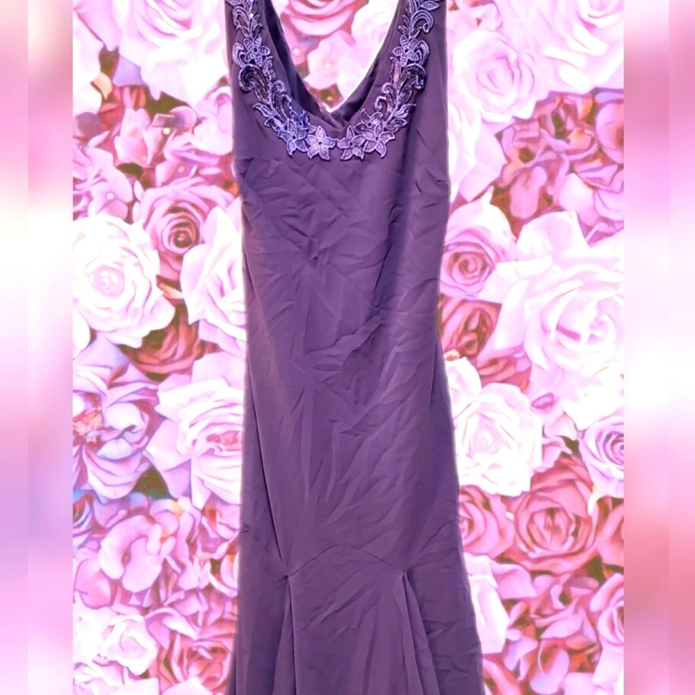 Purple dress